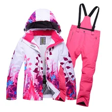 Г. детский лыжный костюм для улицы зимняя От 8 до 14 лет Водонепроницаемая Теплая Флисовая Лыжная куртка и штаны для мальчиков и девочек