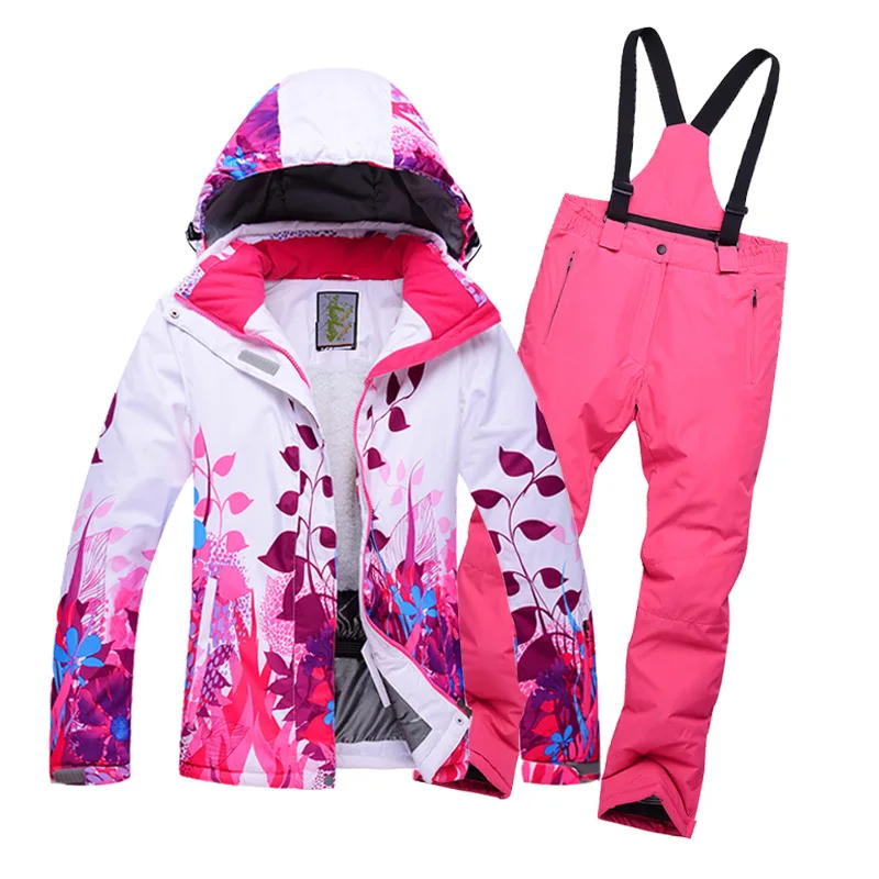 

2018 New Outdoor Children's Ski Suit Winter 8-14 Years Boys Girls Waterproof Warm Single Double Board Fleece Ski Jacket Pants