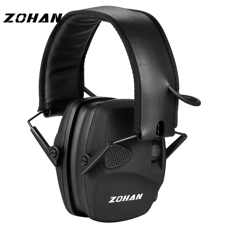 ZOHAN electrónicos tiro oído protección NRR22dB sonido amplificación de reducción de ruido de orejeras profesional caza oído defensor - 1