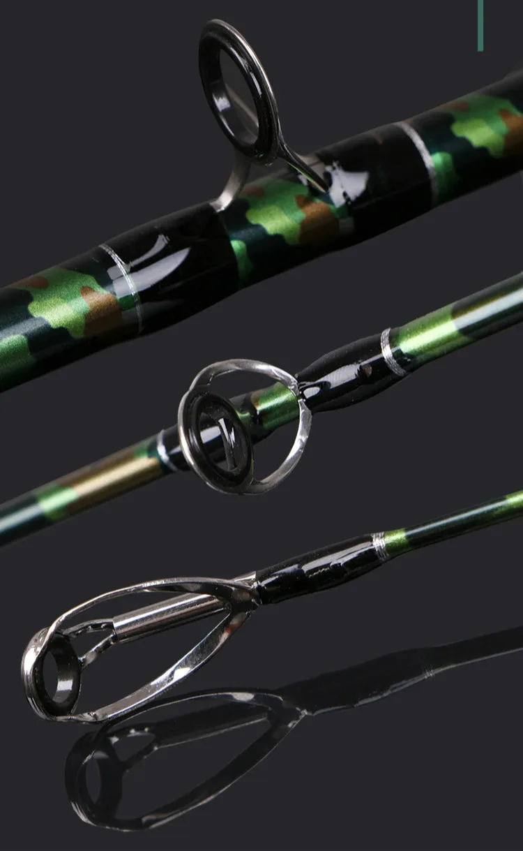 Fundição de Carbono Vara de Pesca Carcaça de Isca Conjunto de Pesca Mão Poder xh Olta Enfrentar 2.1 m 2.28 m 2.4 m Isca Carretel da Telescópica Canne 5 High Quality Esporte e Lazer