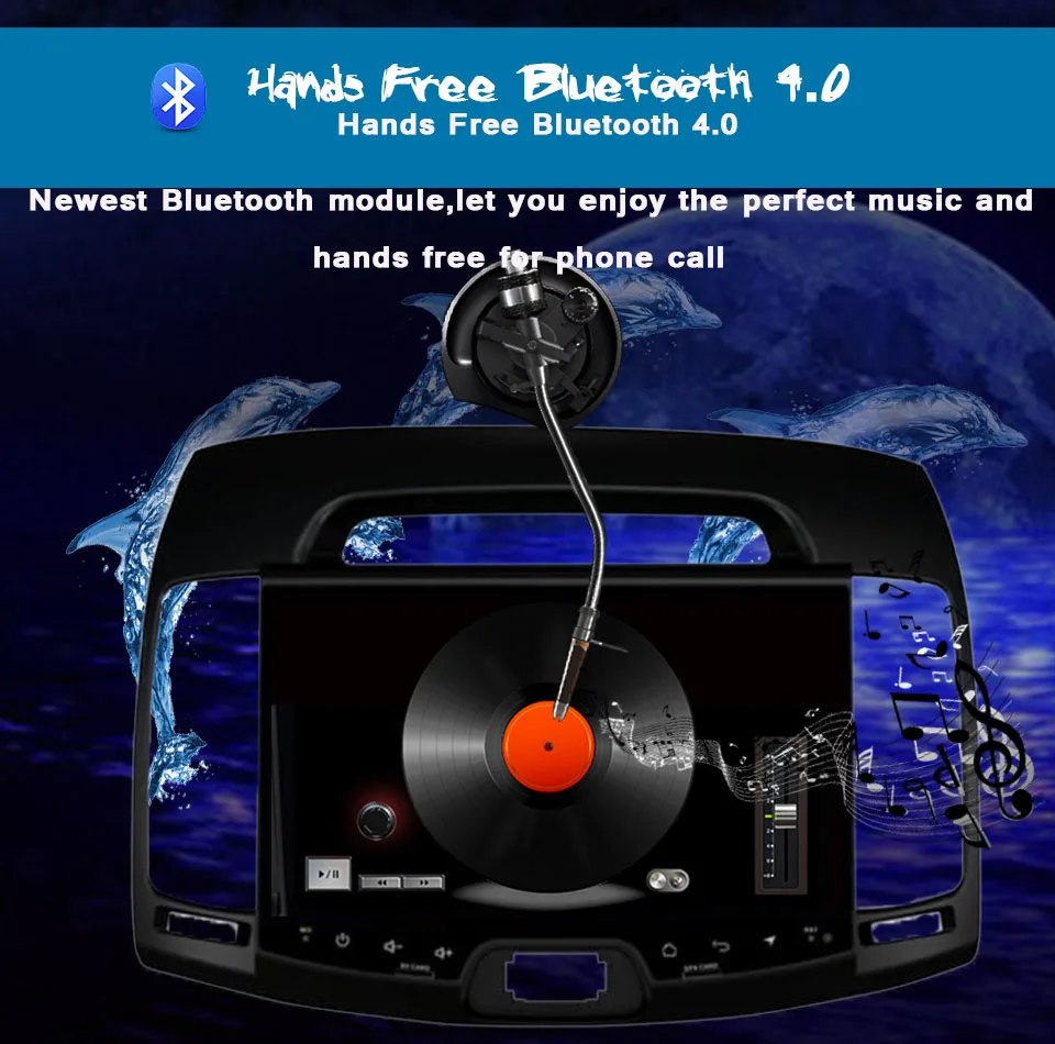 Discount Octa Core Android 9.0 4GB ram+64GB rom car dvd player for hyundai elantra 2007-2011 multimedia radio gps tape recorder Head Unit 6