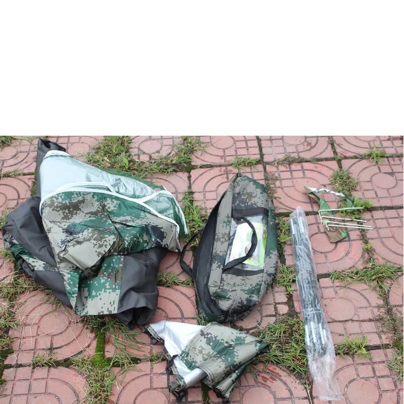 Туристическая палатка камуфляж 2020x200x150 см 110|super light tent|camping tentcamouflage tent |