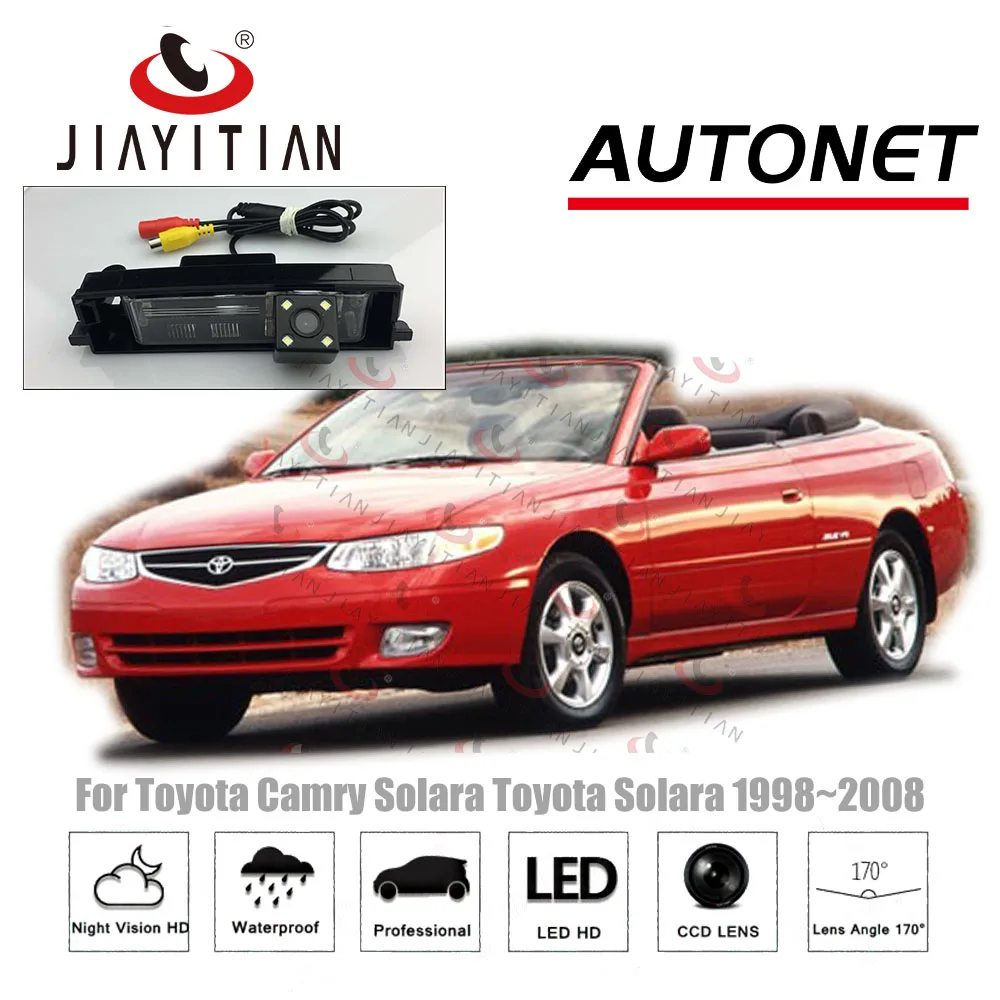 JiaYiTian камера заднего вида для Toyota Solara Camry 1998 ~ 2008 2005 CCD/ночное видение/резервная