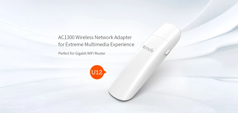 Tenda U12 867 Мбит/сек ультра-быстрое зарядное устройство мини-usb Wi-Fi двухдиапазонный сетевой карты 2,4 ГГц/5G антенна Wi-Fi 802.11ac/b/g/n Беспроводной USB