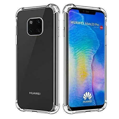 Прозрачные силиконовые чехлы для Huawei Mate 20 Pro Lite Мягкий ТПУ Прозрачный задний