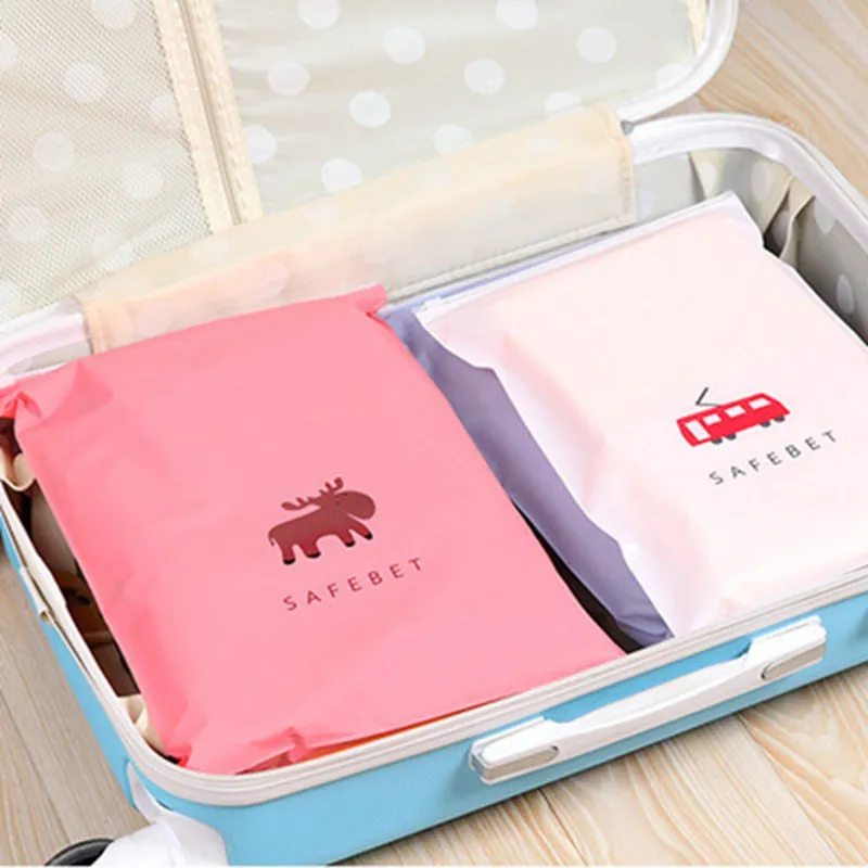 صغيرة الأيائل التجميل حقيبة الحقيبة المحمولة حقيبة التخزين أحذية مضادة للماء السفر سستة الملابس خزانة الملابس الداخلية فرز غسل الجمال