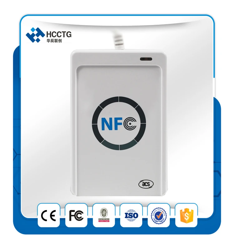 13.56Mhz Android USB NFC RFID Contactless Smart Card Reader/Writer Vending Machines ACR122U nfc contactless readers acr122u usb nfc reader