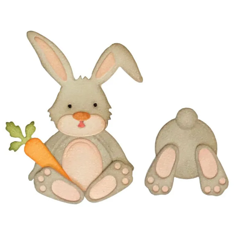 

DiyArts Metal Cutting Dies Scrapbooking For Card Making DIY Embossing Cuts New Craft Die Rabbit Animal Element