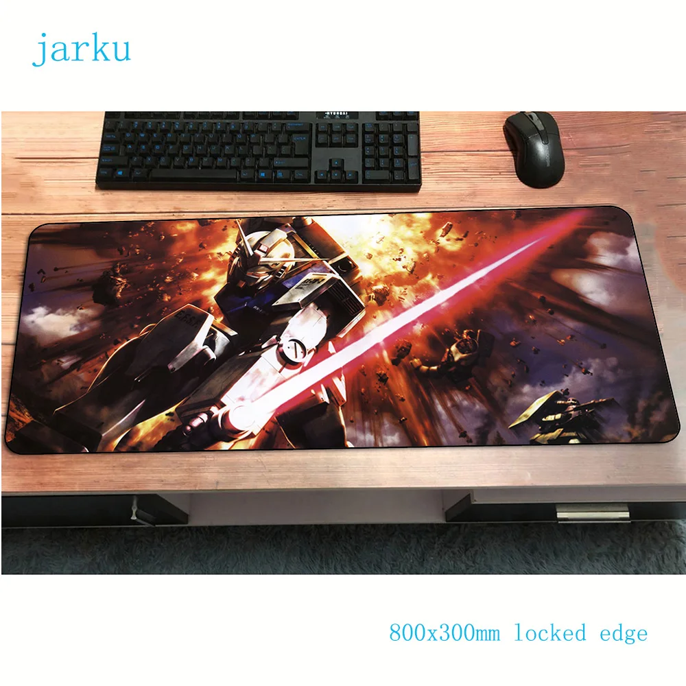Коврик GUNDAM для мышки с аниме 800x300x2 мм игровой коврик мыши геймерский компьютера