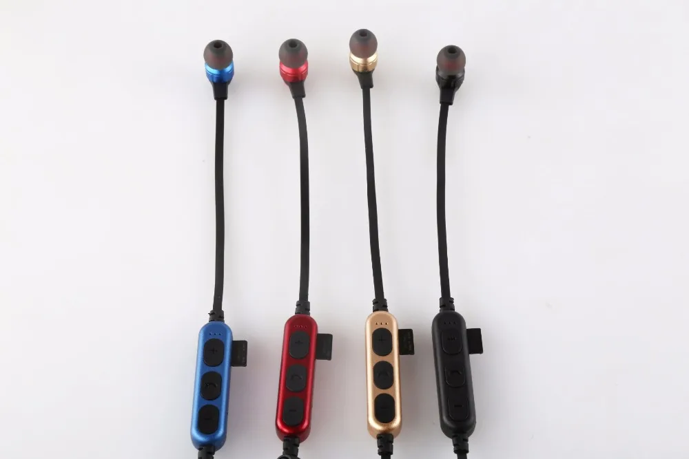LWHWZT T8 Bluetooth Earphones Sport ear hook Music Headphones Magnet TF Card Slot Wireless Headset oortelefoon for meizu 15 live