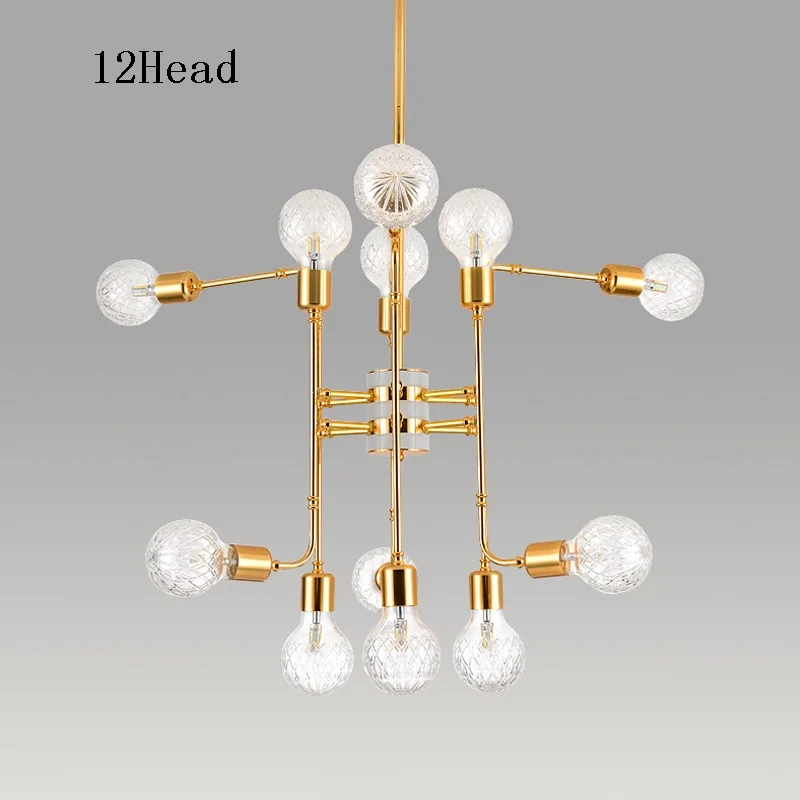 Modern LED Chandeliers dining room American style lustre de plafond For Living Room Bed room antlers Decoration5