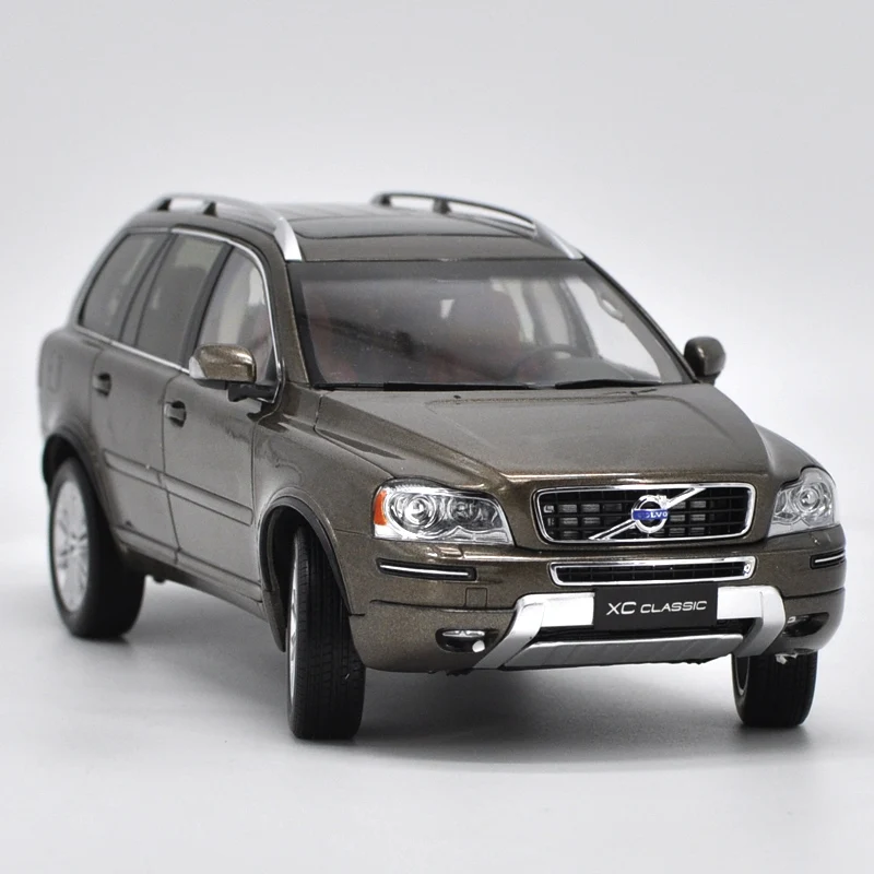 1:18 классический Volvo XC90 литая под давлением модель черный коричневый внедорожник игрушечный автомобиль миниатюрная коллекция подарки оригинальная коробка