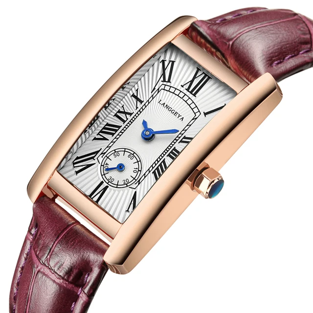 High quality genuine leather ladies designer watches luxury watch women