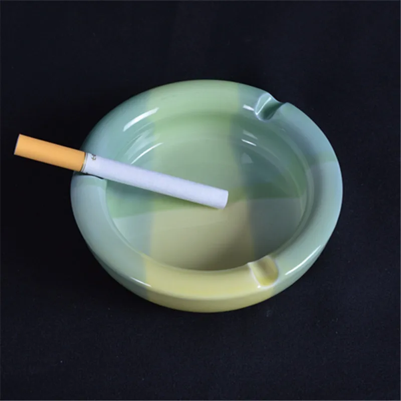 Ceramic Ashtray Japanese Style Cigarette Guest Room Bar Ktv Home