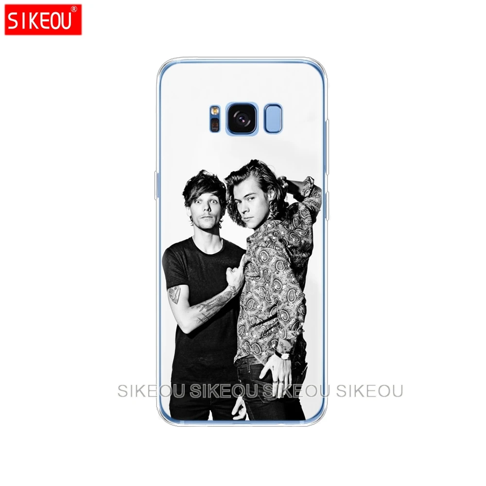 Силиконовый чехол для Samsung Galaxy S9 S8 S7 S6 edge S5 S4 S3 PLUS телефона Larry Stylinson|Бамперы| |