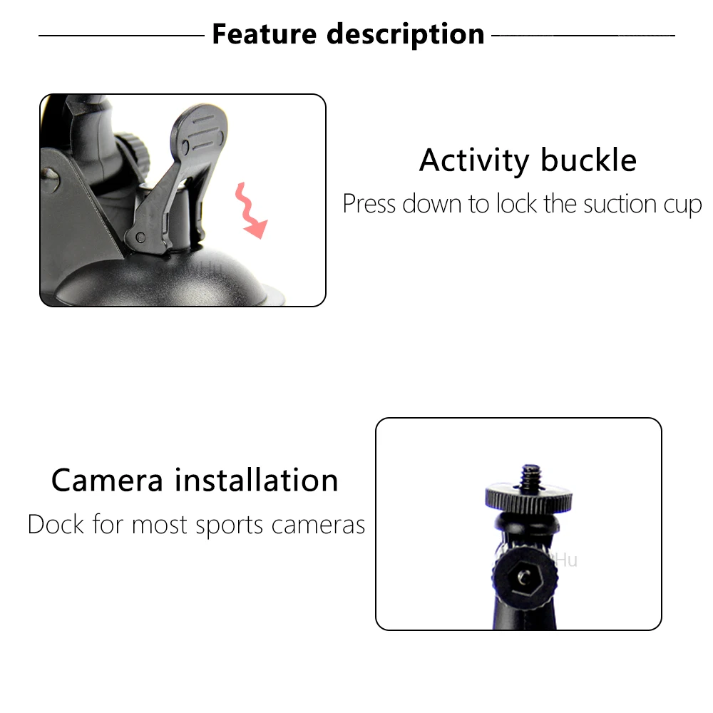 SnowHu-Car-Suction-Cup-Adapter-Window-Glass-Tripod-For-Gopro-Hero-7-6-5-5S-4 (3)