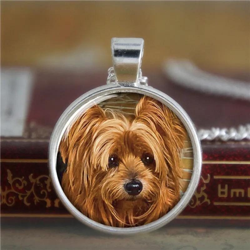 10pcs/lot Yorkie necklace, Yorkshire terrier Puppy Gift for Yorkie