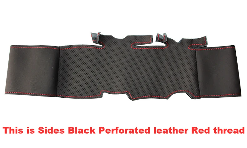 Mewant-Black-Artificial-Leather-Car-Steering-Wheel-Cover-for-Ford-Mondeo-2007-2012-Mk4-7