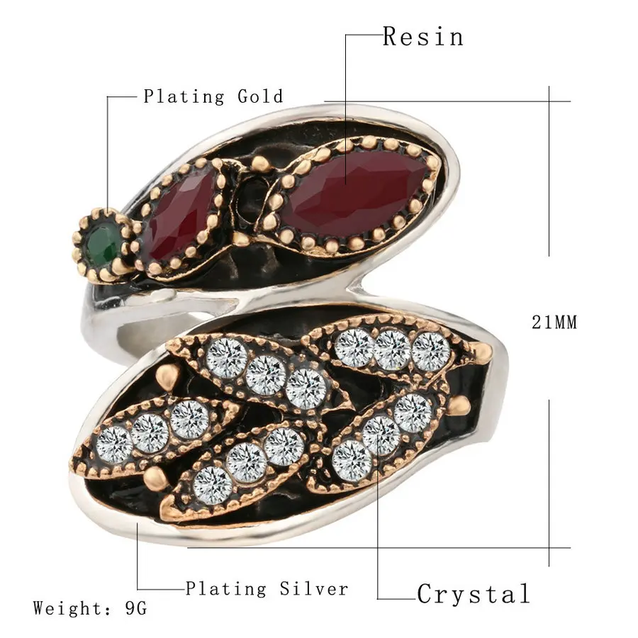 Уникальное дизайнерское серебряное турецкое Ювелирное кольцо с большим красным