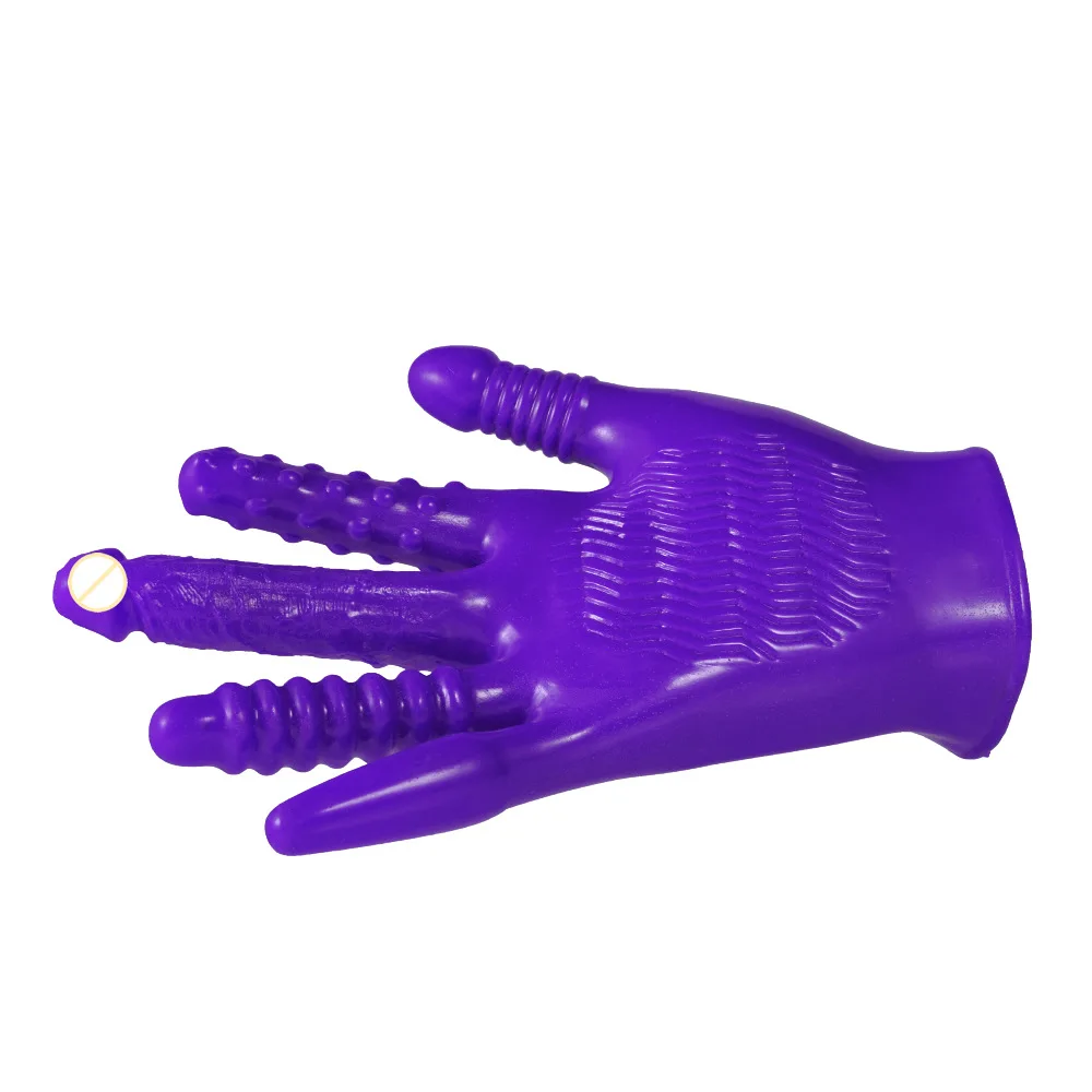 Секс Волшебная Пальмовая G spot Finger Plam вибратор вагинальная перчатка массажная