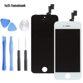 

Screen LCD For iPhone 5 5C 5s SE Display With Digitizer Touch Screen Assembly Replacement High Quality In Black and White