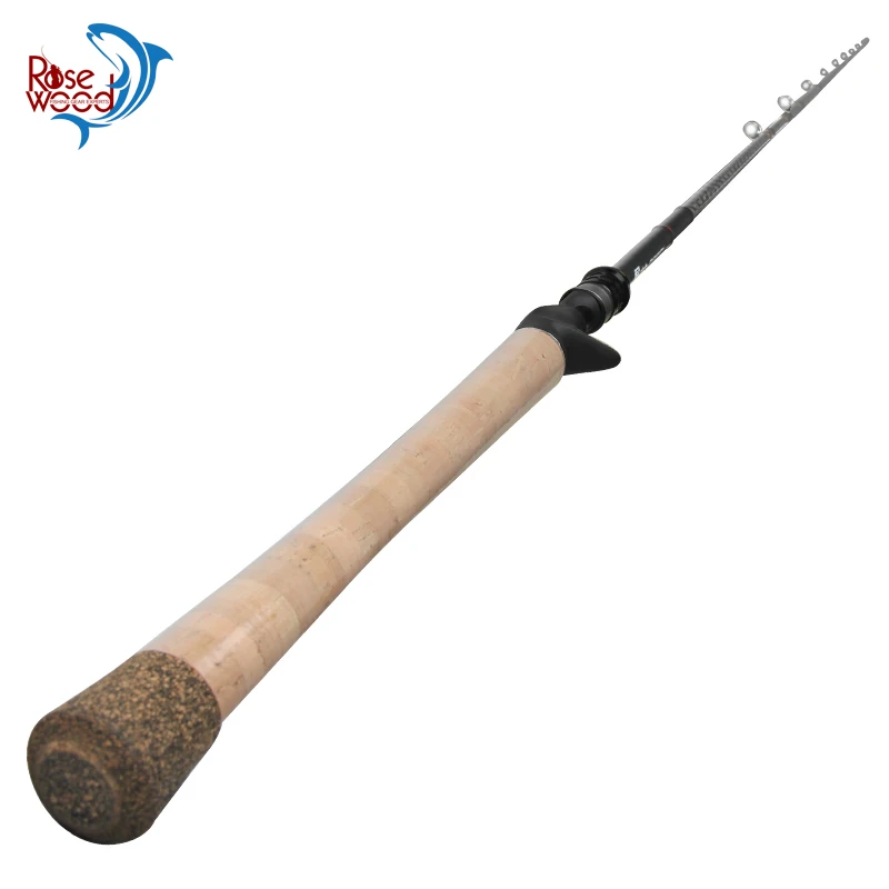 Tsurinoya LEOPARD Series 2-Piece Bass Casting Rod Baitcasting Fishing Pole Portable Baitcaster Rod, Heavy Power, Fast Action