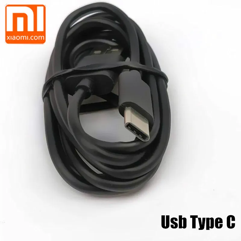 

Original mi a2 Fast charger Cable Black Usb Type C Charge Cable for a1 a2 8 9 se 6 6x 5 5s mi8 mi6 mix 2 2s max 3 redmi note 7