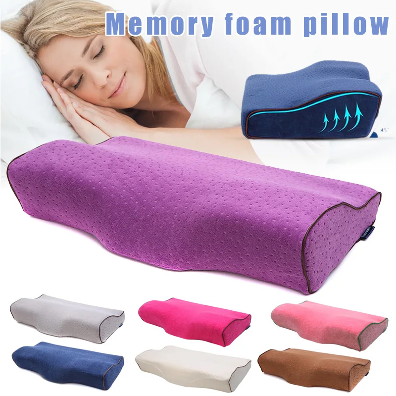 

2019 100% Brand new and high quality Slow Rebound Pillow Memory Foam Health Neck Care Support Breathable for Sleeping