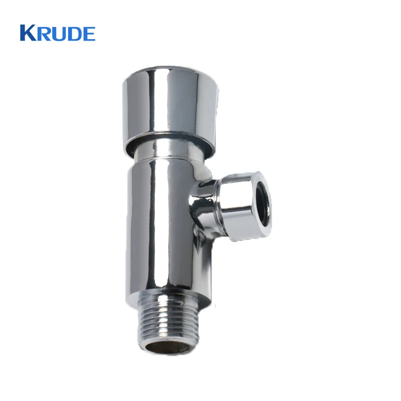 Bathroom Toilet Urine Valve Stainless Steel Flush Valve Handpressing