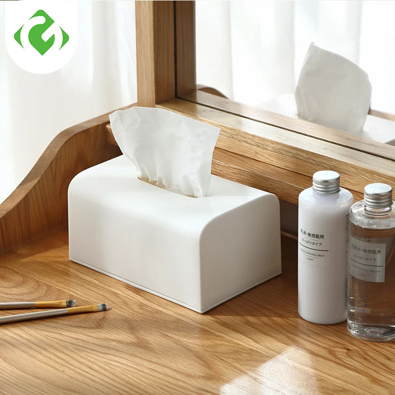 

Plastic Tissue Box Square Home Tissue Container Car Napkins Holder Case Home Organizer Kitchen Holdler Simple Stylish GUANYAO