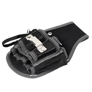 

2020 Protable Drill Screwdriver Utility Kit Holder Top Quality Nylon Fabric Tool Bag Electrician Waist Pocket Tool Belt Pouch#30