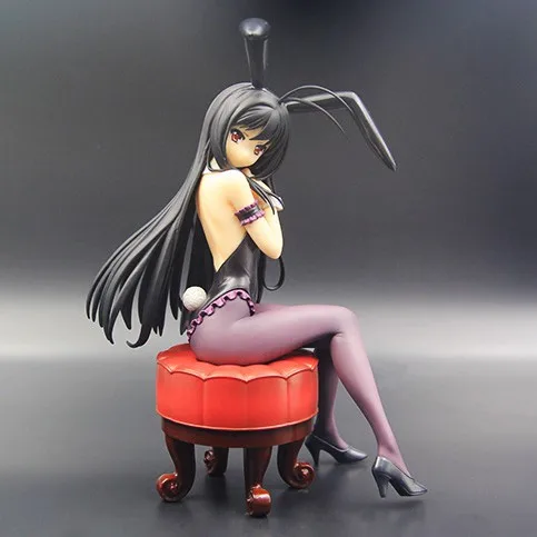 Аниме Сексуальная модель Фигурка Kuroyuki hime Accel мир игрушки куклы 20 см кролик