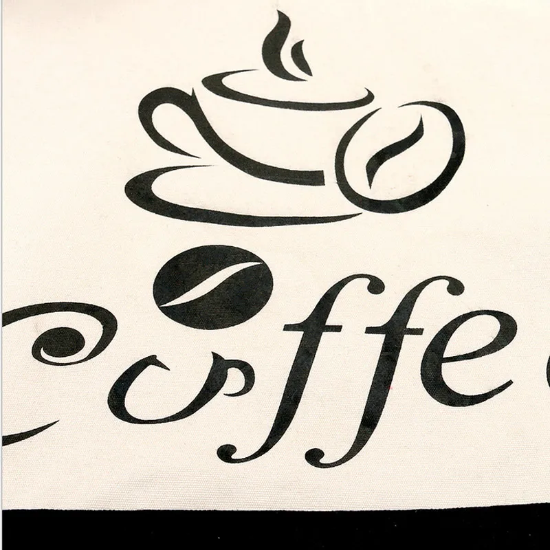 High Quality Fashion Coffee Restaurant Work Apron Cotton Waist Apron Kitchen Chef Cooking Apron For Women Men With Pockets