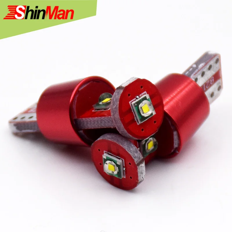 ShinMan 2x15 Вт чип высокой мощности T10 W5W для автомобильной детской фонари заднего