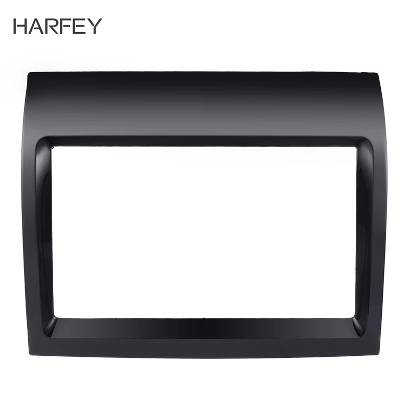 Harfey 2 Din UV черный комплект крепления для приборной панели адаптер рамка