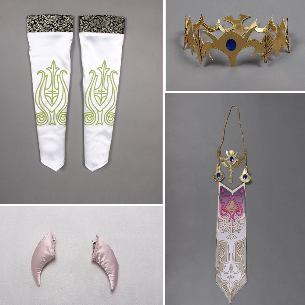 Custom Made Legend of Zelda Princess Zelda Cosplay Costume for Women - Perfect for Halloween, Carnival Parties, and Fancy Dress image 4