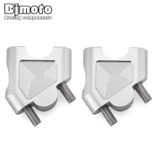 BJMOTO ЧПУ барбэк смещение руль стояки Бар Зажим адаптер для Suzuki DL250 GW250F/S DL650