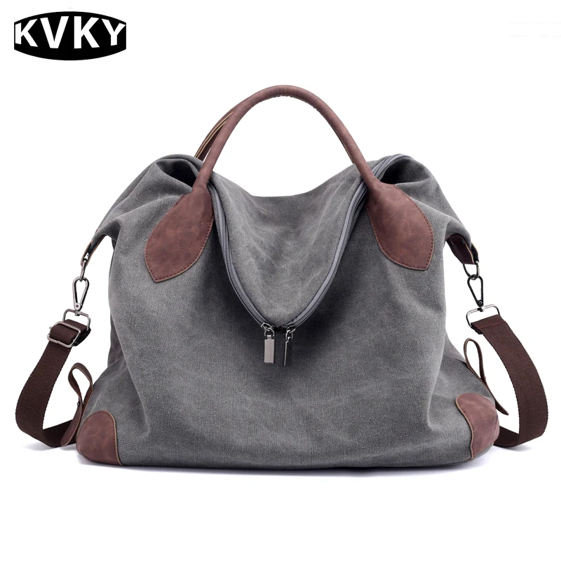 

KVKY Brand Women's Shoulder Bag Female Handbags Personality Crossbody Bags For Women 2018 Canvas Handbag Sac A Main Bolsos Mujer