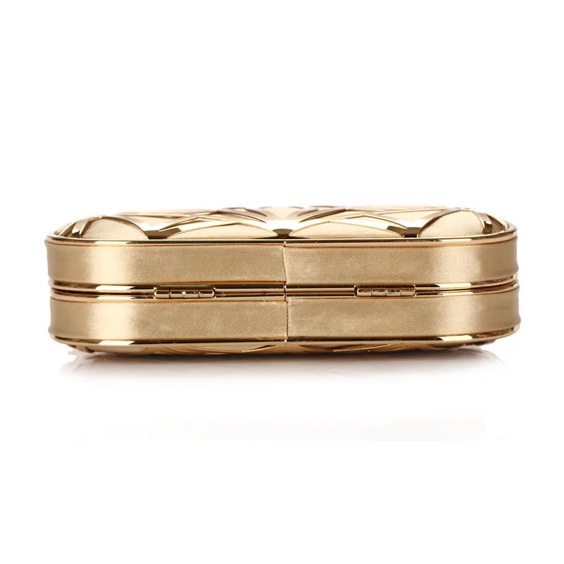 Wedding Party Bags Clutches Women Gold Crystal Evening Bags Purse Factory Price Golden Clutch Bag Black Small Handbag 3030