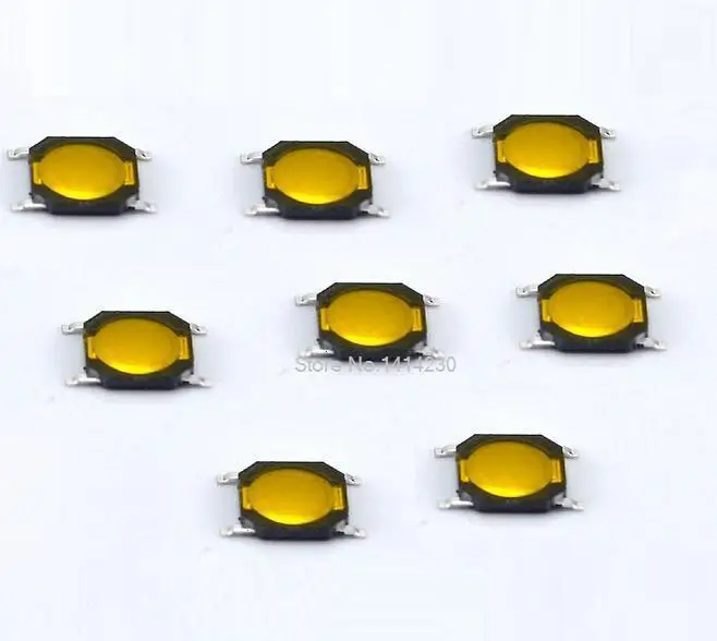 

Wholesale 50Pcs 4*4*0.8mm 4x4x 0.8MM 4X4X0.8mm Tactile Push Button Switch Tact 4 Pin Switch Micro Switch SMD