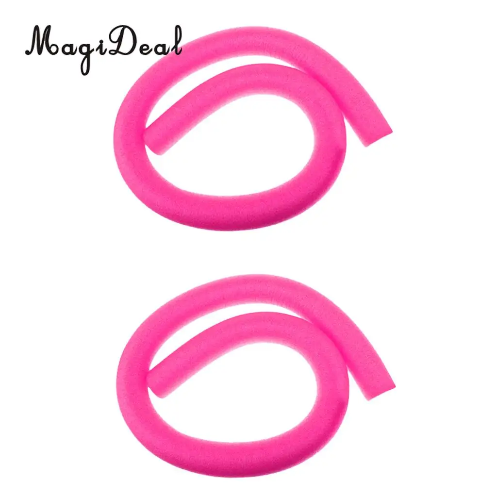 MagiDeal High Quality 2 Pieces Kids Adult Swimming Pool Noodle Hollow Solid Foam Swim Float 6 Colors