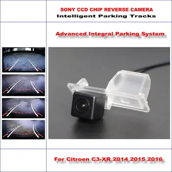 

High Quality 3089 Chip Intelligentized Rear Camera For Citroen C3-XR 2014 2015 2016 / NTSC PAL RCA AUX HD SONY CCD 580 TV Lines