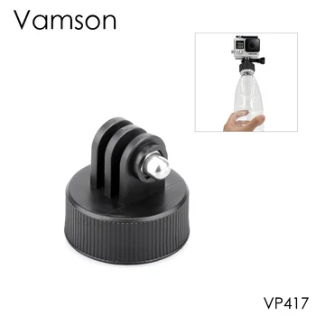 

Vamson for Gopro Accessories Bottle Caps Adapter Holder Mount Tripod Monopod for Go Pro Hero 5 4 3+ for SJCAM Sport Camera VP417