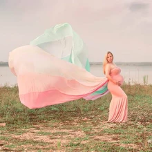 DJ 2019 New Maternity Photography Long Chiffon Cloak Cape with Matched Dress Fitted Pregnancy Maternity Gown Clothes Vestidos DJ 2019 New Maternity Photography Long Chiffon Cloak Cape with Matched Dress Fitted Pregnancy Maternity Gown Clothes Vestidos
