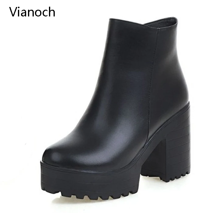 

2018 New Fashion Womens Boots Sexy Platform Pumps Autumn Spring High Heels Shoes Lady Big Size 40 41 42 43 wo180876