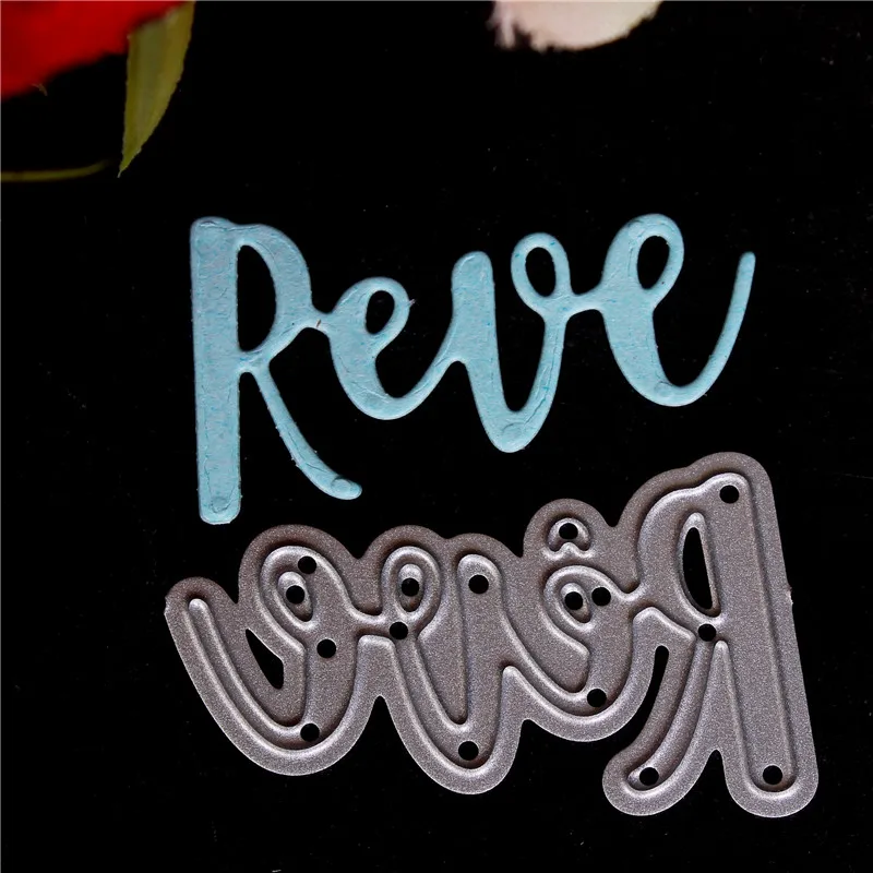 French word Cards Making Metal Cutting Dies For DIY Scrapbooking Photo Album Paper Decorative Crafts Die Cut | Дом и сад