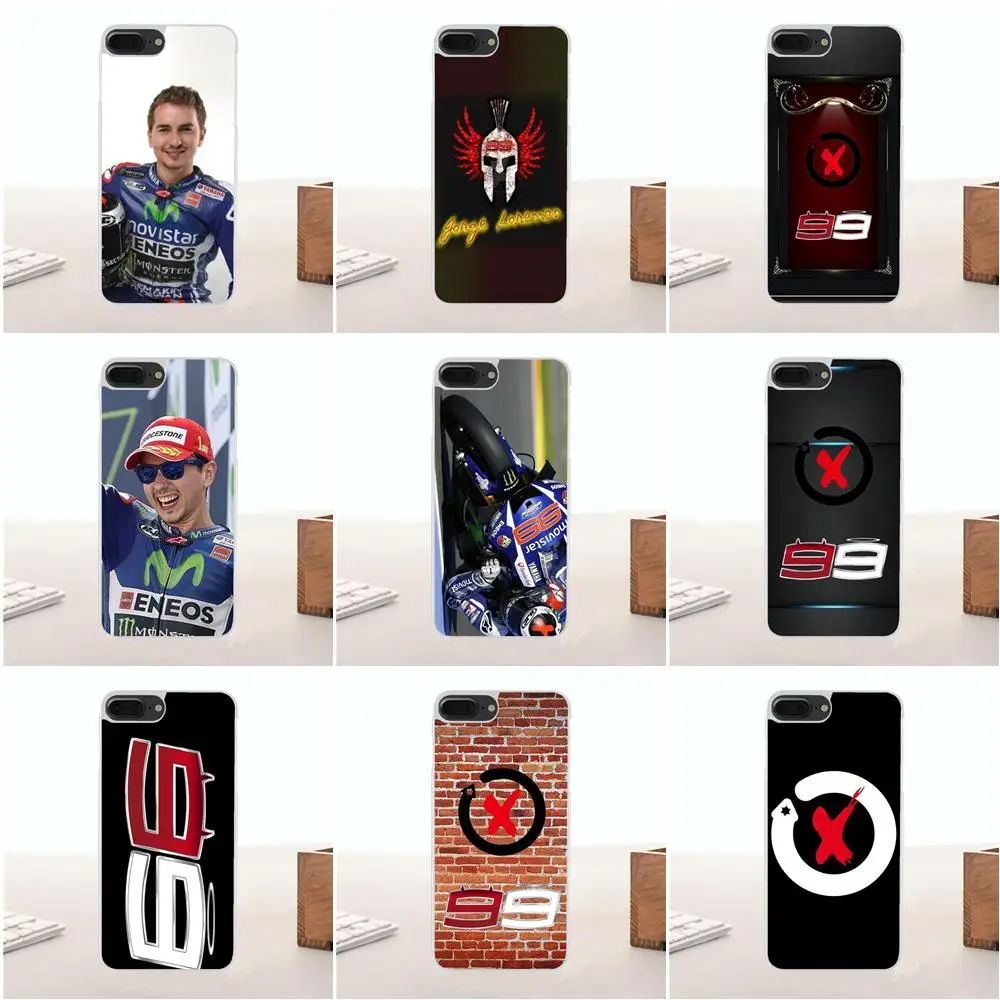 

Bixedx Soft Cool Best Cover Case Jorge Lorenzo 99 For Apple iPhone 4 4S 5 5C SE 6 6S 7 8 Plus X