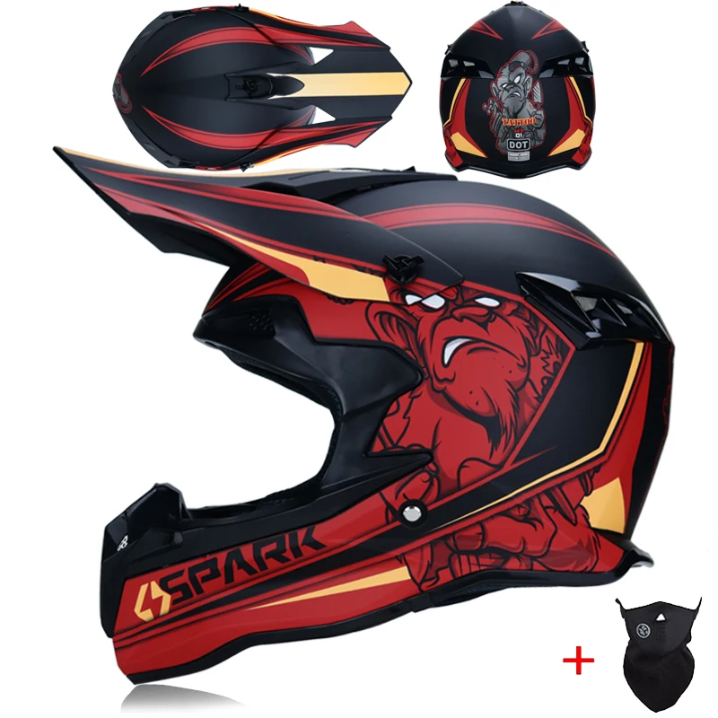 Новейший бренд WLT, велосипедный шлем MTB DH, гоночный шлем для мотокросса, шлем для защиты головы, товары для экстремальных видов спорта, DOT approved - Цвет: 11
