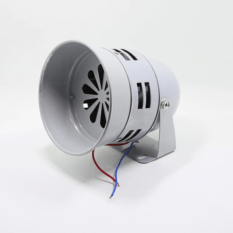 Громкая металлическая сигнализация/сирена с электродвигателем 105 дБ (Air Raid) 12 В AS056