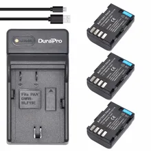 3pc DMW-BLF19 DMW BLF19 BLF19 Rechargeable Li-ion Battery + USB Charger for Panasonic Lumix DMC-GH3 DMC GH3 GH4 DMC-GH4 Camera